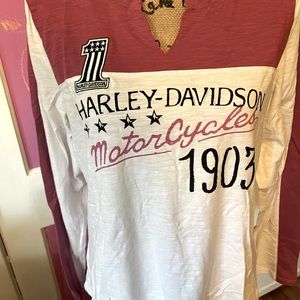 Harley Davidson ladies top